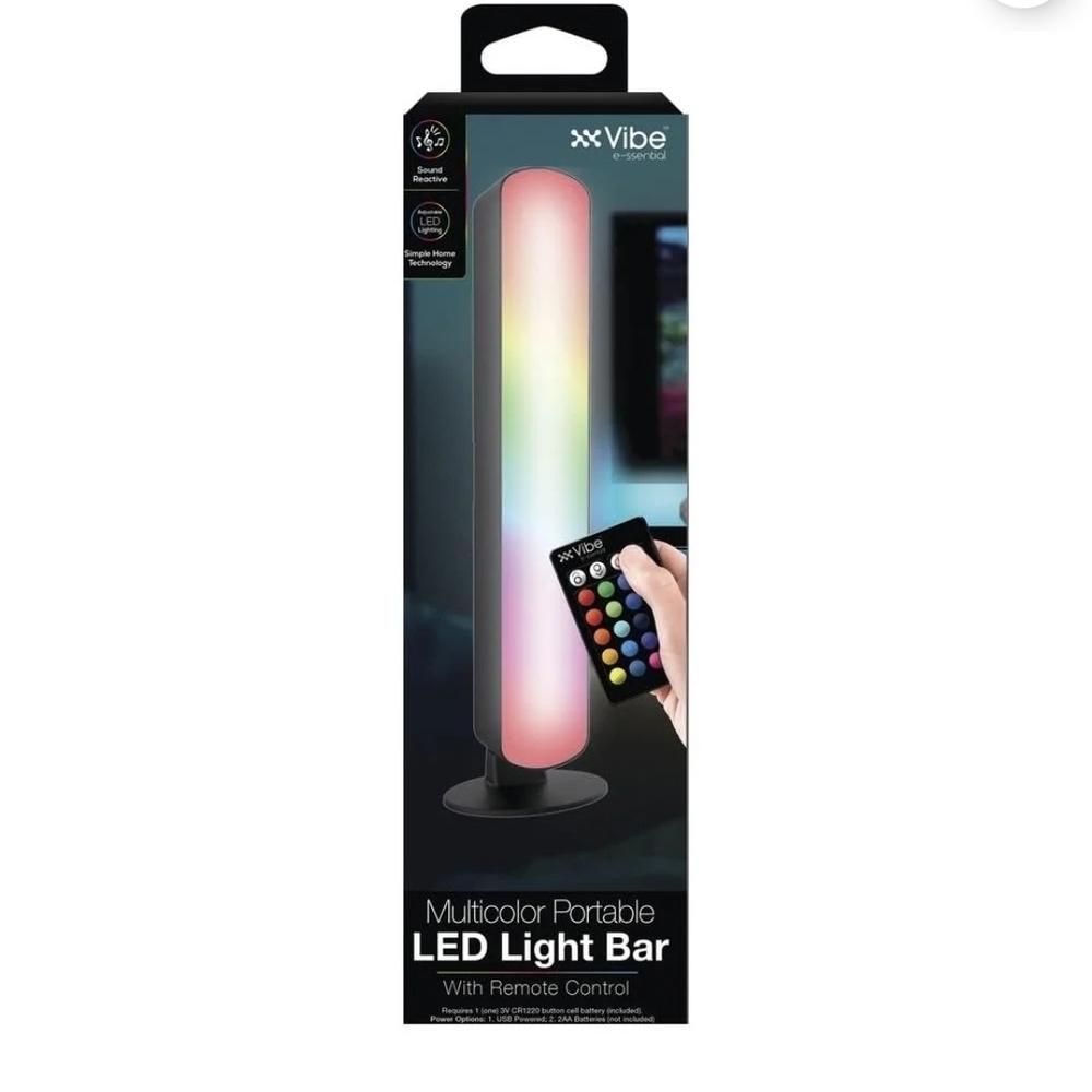Vibe LED Light Bar with Remote - Multicolor